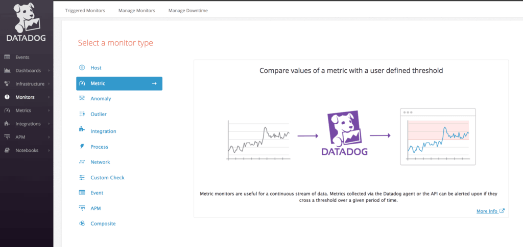 datadog-new-monitor
