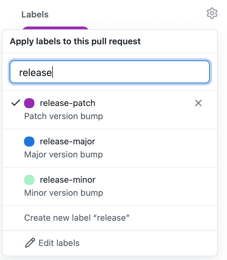 leveraging labels for github pull requests