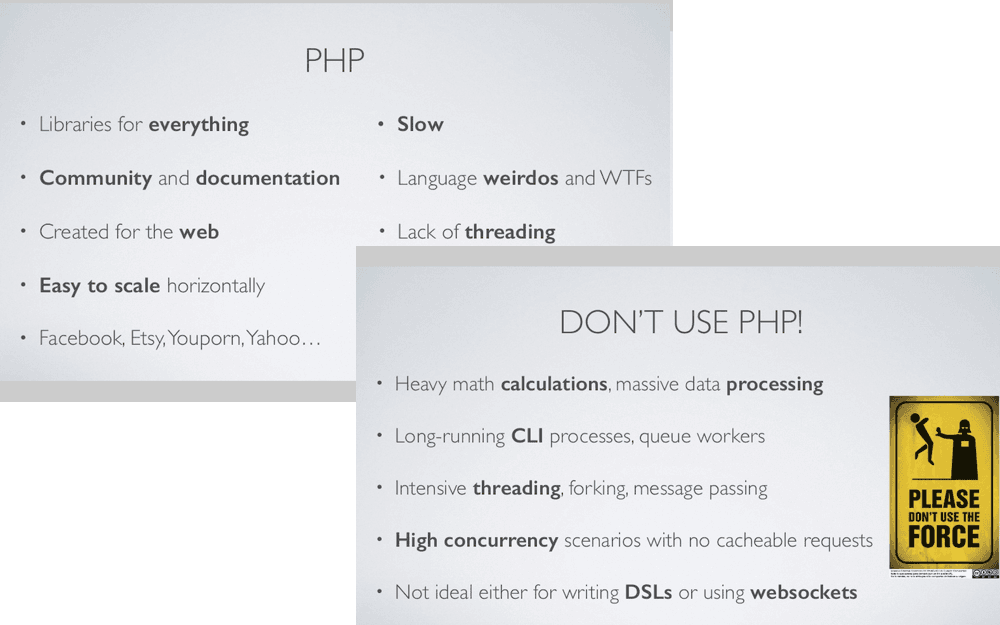The Pros and Cons of PHP