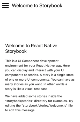 react-native-storybook-welcome